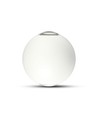 4W hvit LED vegglampe - IP65, 4000K, rund, utendørs/innendørs, inkl. lyskilde