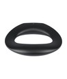 9W LED vegglampe - Sort, 1070lm, 3000K, aluminium, innendørs