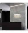 16W LED vegglampe - 60cm, 134lm/W, IP44, hvit, 3000K