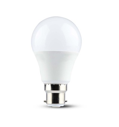 8,5W A60 LED-pære B22 - Termoplast, 4000K