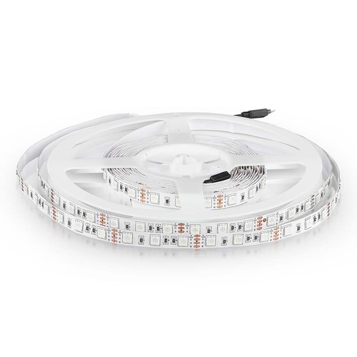 60 LED Stripe Lys Blå 11W/m - IP20, 5m/Rull