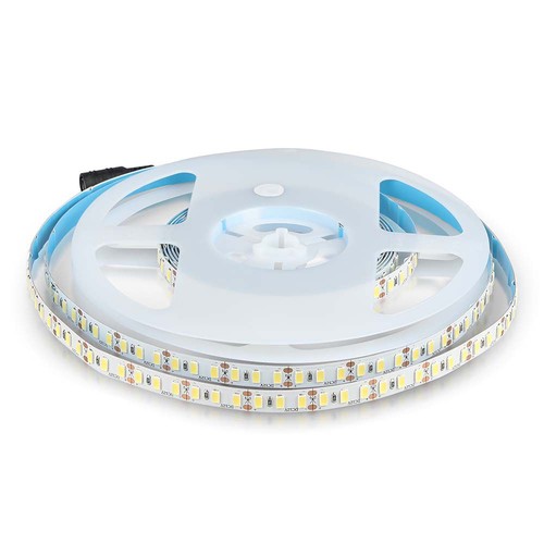 120 LED Striplys 20W/m - 6400K, høy lumen, IP20, 5m/rull