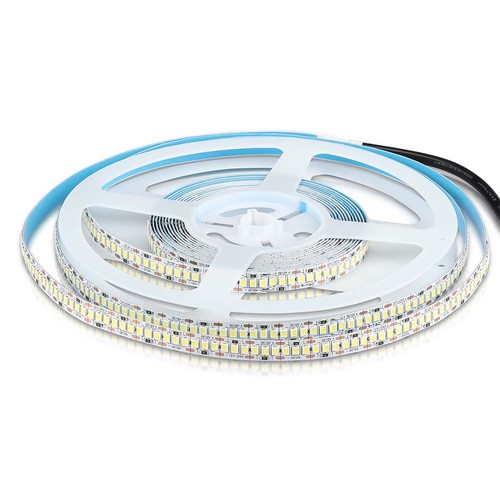 240 LED Strip Lys 20W/m - 6000K, Høy Lumen, IP20, 5m/rull