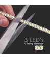 240 LED Strip Lys 20W/m - 6000K, Høy Lumen, IP20, 5m/rull