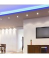 6 stk. 4,5W LED pærer - GU10, 400lm, 110 grader, melkehvitt glass