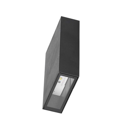 4W Vegglampe - LED, 3000K, svart