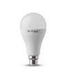 B22 15W LED pære - A65, Samsung LED chip, erstatter 100W, 200 grader, hvit plast