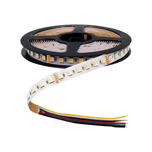 60 24W/m LED Strip Lys - CCT 3i1+RGB, IP20, 24V.