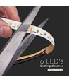 60 24W/m LED Strip Lys - CCT 3i1+RGB, IP20, 24V.