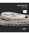 60 LED Stripelys 24W/m - CCT 3in1+RGB, IP65, 24V.