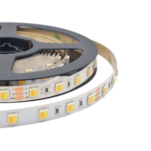 120 LED Stripe Lys - 14W/m, CCT 3i1, IP65, 24V.