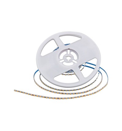 5m 9W/m LED-strip, 128 LED pr. meter - 24V, IP20, 3000K, 127lm/W