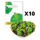 10 ps. Plukksalat frø - Baby Leaf blanding