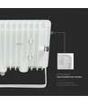 10W LED lyskaster, hvit - IP65, 750lm, 4000K, utendørs