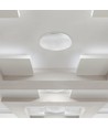 24W LED taklampe - Ø35cm, 2600lm, IP20, rund dome design