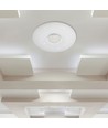 60W Designer taklampe med fjernkontroll - 150lm/W, CCT, dimbar, stjernehimmel, rund cover