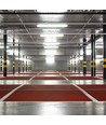 120cm 36W vanntett komplett LED armatur med nødlys - Samsung LED chip, 120lm/W, IP65, 4000K, 3 timers batteridrift