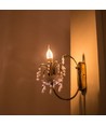 E14 4W LED filament kronepære med svai - 3000K, varm hvit, erstatter 35W
