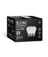 3 stk. E27 10,5W LED pære - A60, matt glass, 3000K, 1055lm, 3-pakning