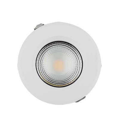 40W Reflektor Downlight - LED, COB, 4000K, Høy Lumen