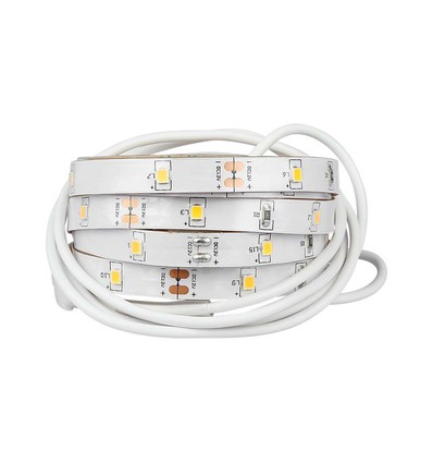 1,2m 3W LED sengelys-sett til enkeltseng - 12V DC, 4000K, inkl. bevegelsessensor