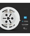 1,2m sengelys-sett 3W LED til enkeltseng - 12V DC, 4000K, inkl. bevegelsessensor