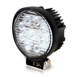  27W LED arbeidslys - Bil, lastebil, traktor, utrykningskjøretøyer, kald hvit, 12V / 24V