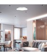 LED Designer pendel med fjernkontroll - CCT dimbar, sort/hvit, 3 års garanti