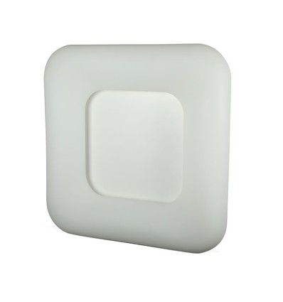 26W Firkantet LED pendel, CCT dimbar - 2500lm, 30x30cm, inkl. fjernkontroll, 3-i-1 fargeskift