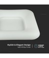 26W Firkantet LED pendel, CCT dimbar - 2500lm, 30x30cm, inkl. fjernkontroll, 3-i-1 fargeskift