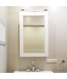 8W LED bilde-/speillampe, krom - 50cm, vippbar, 3000K/4000K, inkl. lyskilde