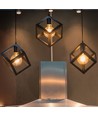 E27 12W G125 LED filament pære - Amber glass, 2200K, 1350lm, 300° lysspredning