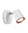 6W LED vegglampe - 4000K, hvit