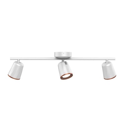 18W hvit LED vegglampe - 3000K, 3 hoder
