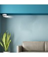 4,5W LED vegglampe - 420lm, 3000K, hvit, innendørs