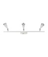 13,5W LED vegglampe - Hvit, 1260lm, 3-hoder design, inkl. lyskilde