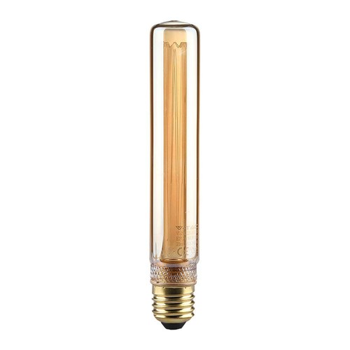 T30 LED lyspære 2W E27 - Amber glass, ART kulltråd, 1800K