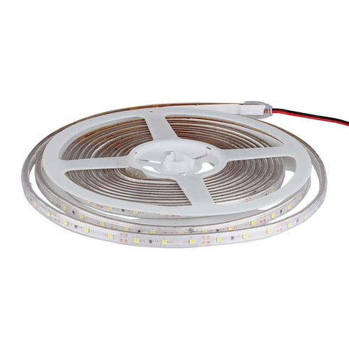 5m 3,2W/m sprutsikker LED strip - Grønt lys, IP65