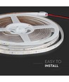 5m Grønn 3,2W/m sprutsikker LED-strip - Grønt lys, IP65