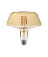 E27 8W LED filament pære - Amber glass, 620lm, 1800K, 300° lysspredning