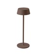 Oppladbar LED bordlampe inne/ute - Corten, touch-dimbar, IP54