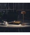 Oppladbar LED bordlampe inne/ute - Corten, touch-dimbar, IP54
