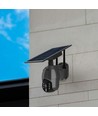 Utendørs WiFi PTZ solcelledrevet kamera - 360° Trygghet, Full HD & Fargenattesyn, IP65, Svart