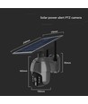 Utendørs WiFi PTZ solcelledrevet kamera - 360°, Full HD, IP65, sort
