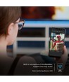 Utendørs WiFi PTZ solcelledrevet kamera - 360°, Full HD, IP65, sort