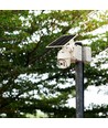 WiFi HD Smart Solar PTZ kamera med solcelle - 2MP, IP65, PIR sensor, 360° rotasjon, Smart Life app