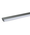 120cm 40W LED lysskinne med Samsung chip - Silver, 4000K, 120°, inkl. wireoppheng