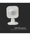 NO: VT-5176 WIFI PIR SENSOR HVIT