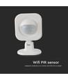 V-Tac WiFi PIR sensor - Hvit