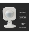 V-Tac WiFi PIR sensor - Hvit